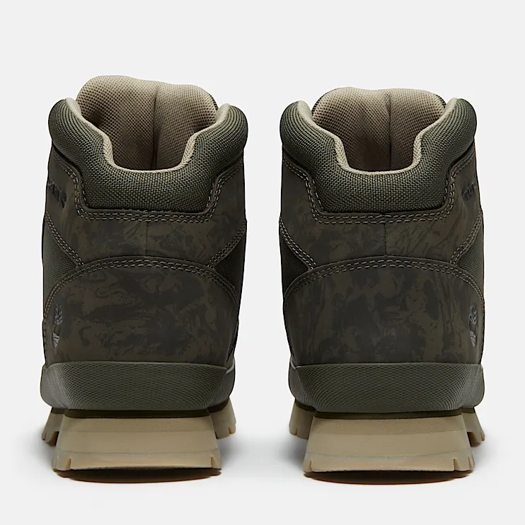 Mens Euro Hiker TBL Dark Green NubuckCamo ALT5
