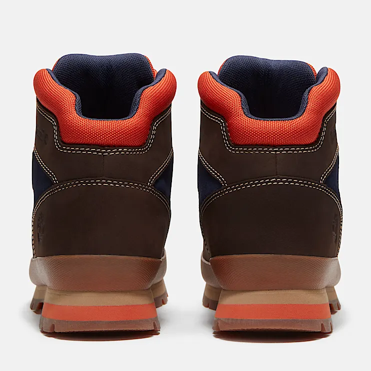 Mens Euro Hiker TBL Dark Brown NubuckDark Blue ALT5