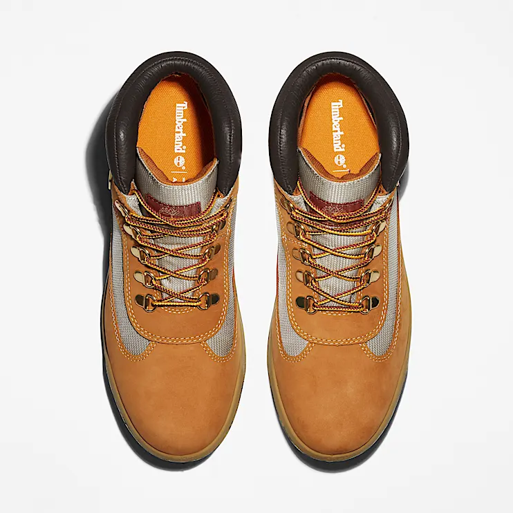 Mens Waterproof Field Boot TBL Wheat Nubuck ALT2