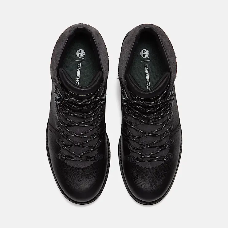 Mens Britton Mills Mid Waterproof Boot TBL Black FullGrain ALT2