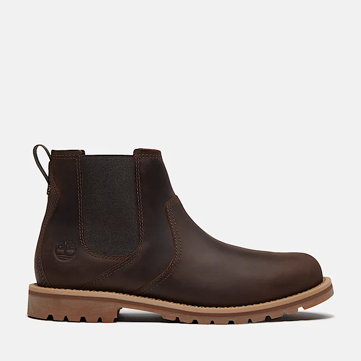 Mens Britton Falls Chelsea Boot TBL Dark Brown FullGrain HERO