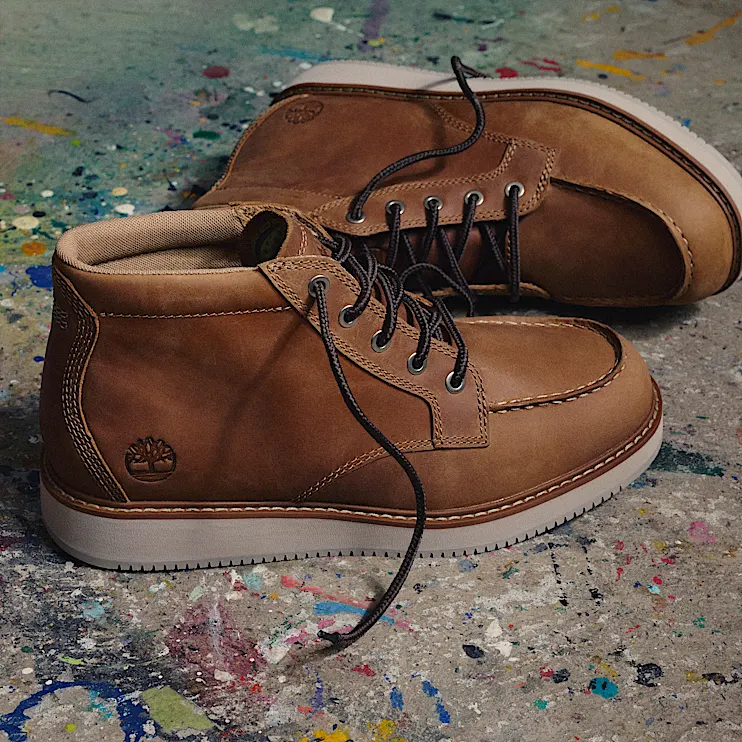 Mens Timberland Redwood Edge Essential Chukka Boot TBL Brown FullGrain ALTA