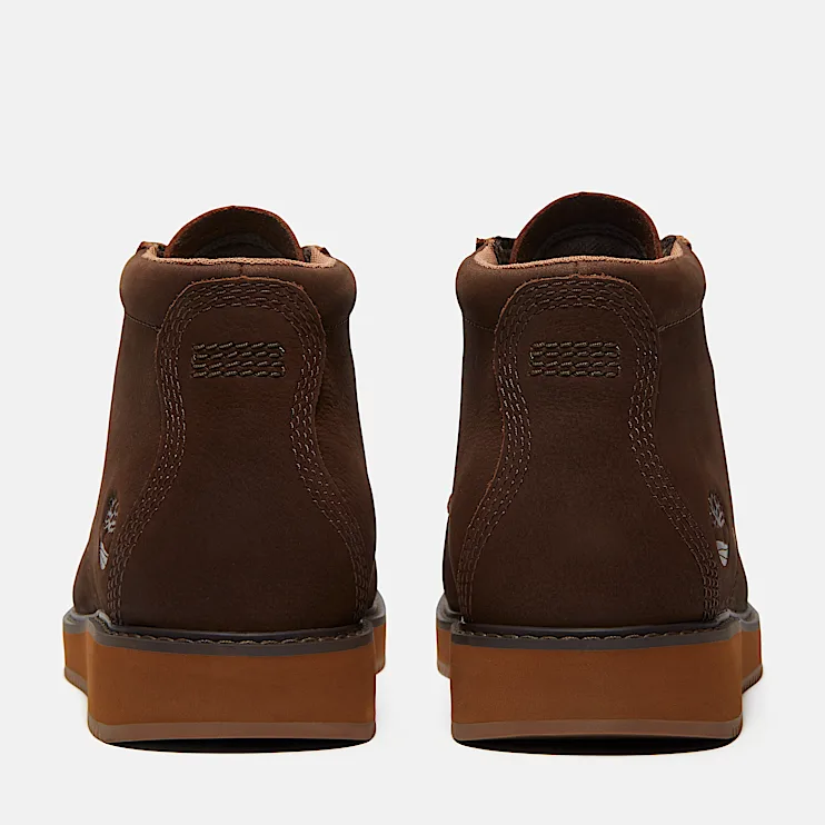 Mens Redwood Edge Moc Toe Chukka Boot TBL Dark Brown Nubuck ALT5