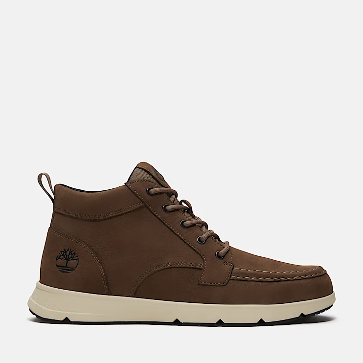 Mens Parker Street Mid Sneaker TBL Medium Brown Nubuck HERO