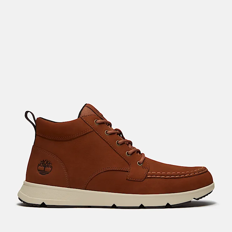 Mens Parker Street Mid Sneaker TBL Rust Nubuck HERO