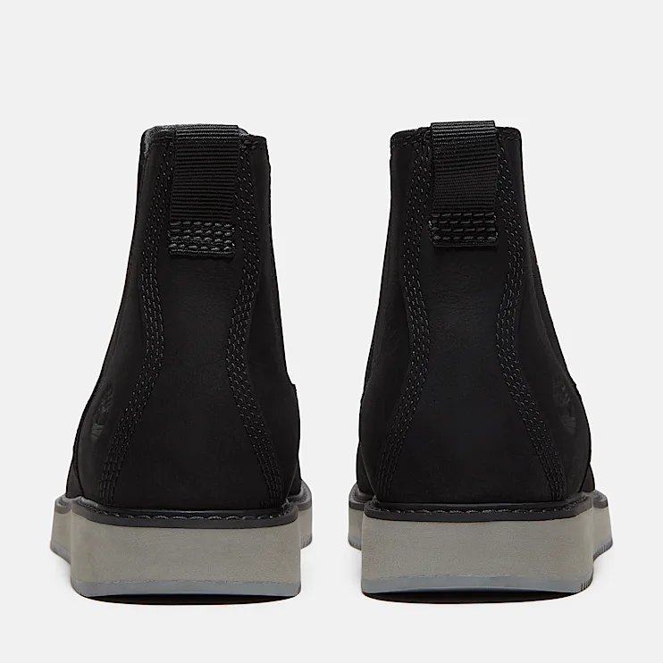 Mens Redwood Edge Chelsea Boot TBL Black Nubuck ALT5