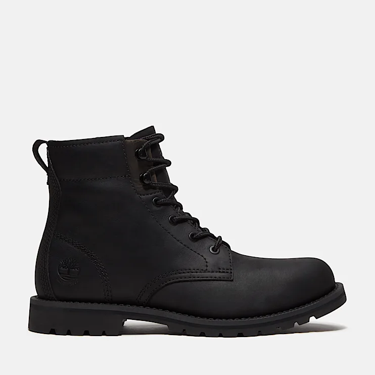 Mens Britton Mills Waterproof Boot TBL Blackout FullGrain HERO