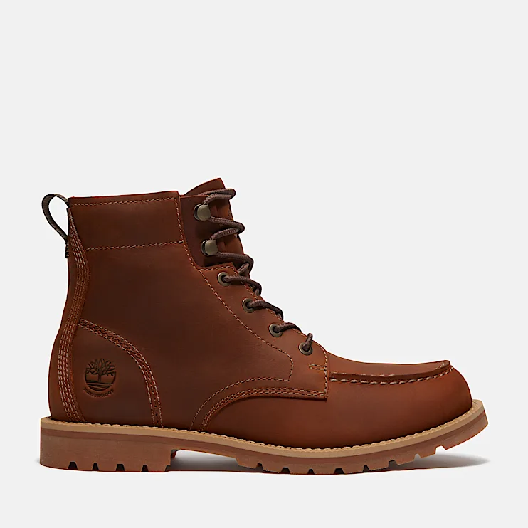 Mens Britton Falls Mid Waterproof Boot TBL Medium Brown FullGrain HERO