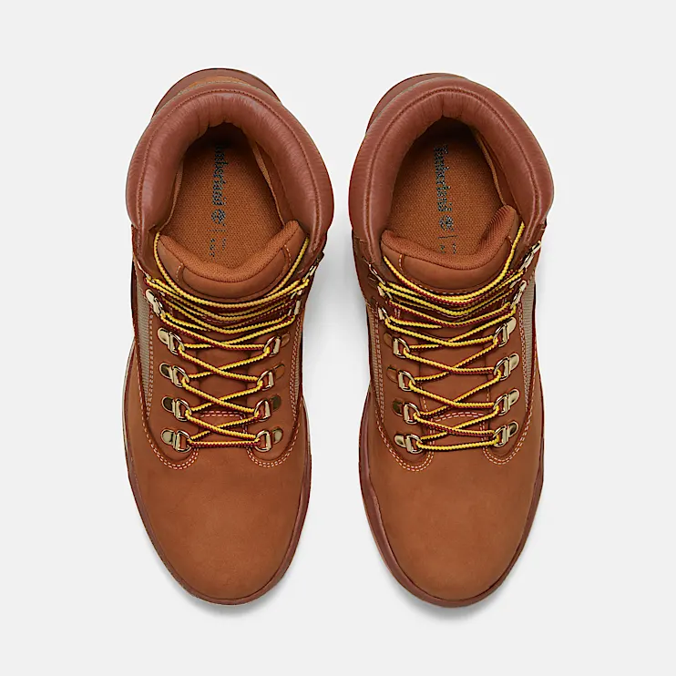 Mens Waterproof Mid Field Boot TBL Wheat Nubuck ALT2