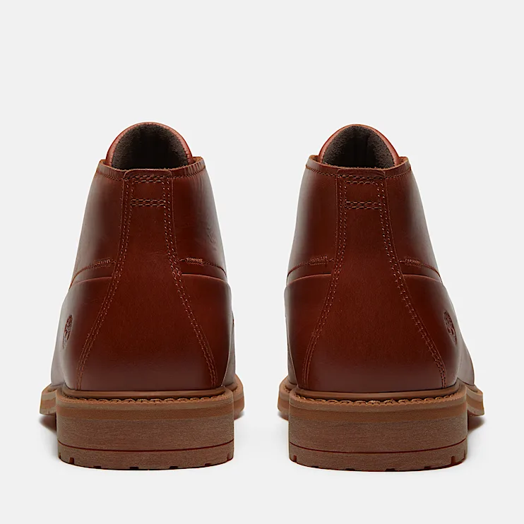 Mens Stormbucks Waterproof Chukka Boot TBL Rust FullGrain ALT5