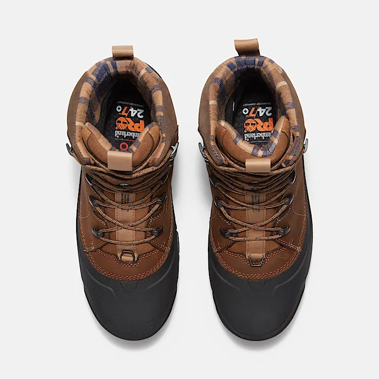 Mens Siberian CSA 8 Composite Toe Waterproof Insulated Work Boot TBL Medium Brown FullGrain ALT2
