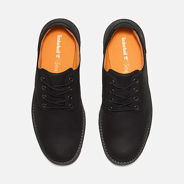 Mens Redwood Falls Waterproof Shoe TBL Black Nubuck ALT2