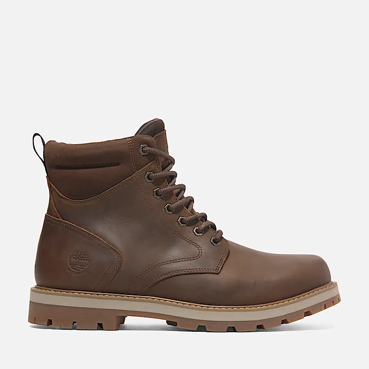 Mens Britton Road Waterproof Boot TBL Rust FullGrain HERO