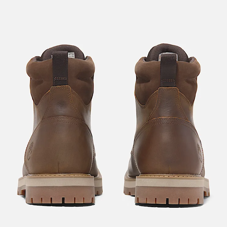 Mens Britton Road Waterproof Boot TBL Rust FullGrain ALT5