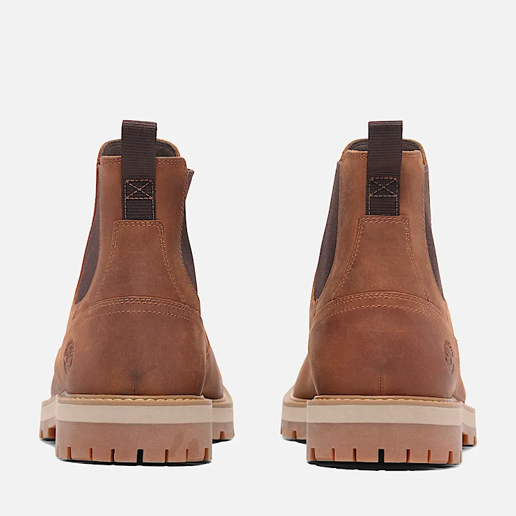 Mens Britton Road Chelsea Boot TBL Rust FullGrain ALT5