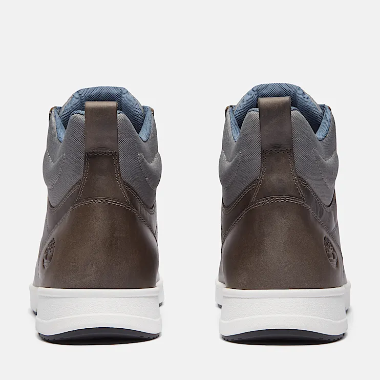 Mens Parker Street HighTop Sneaker TBL Dark Grey FullGrain ALT5