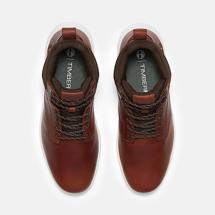 Mens Parker Street HighTop Sneaker TBL Rust FullGrain ALT2