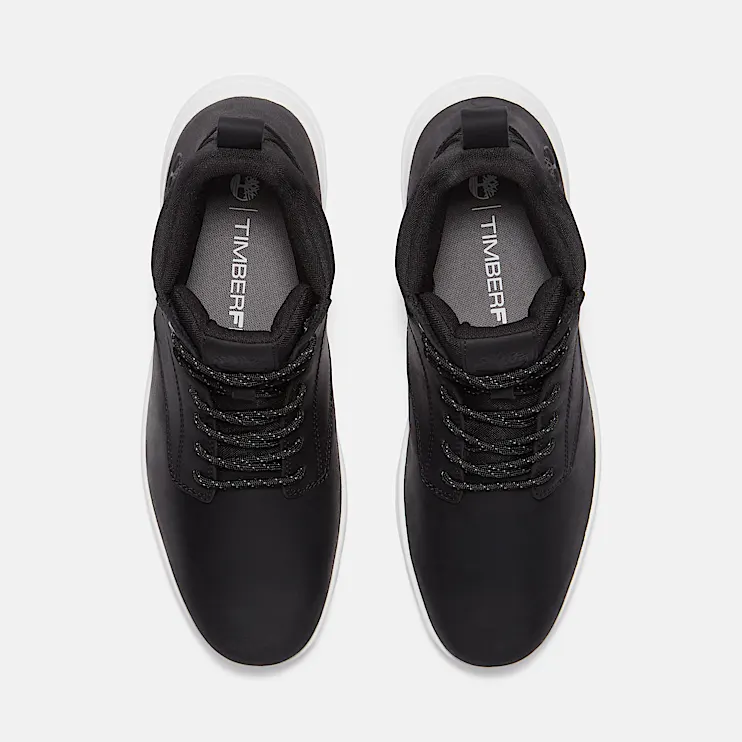 Mens Parker Street HighTop Sneaker TBL Black FullGrain ALT2