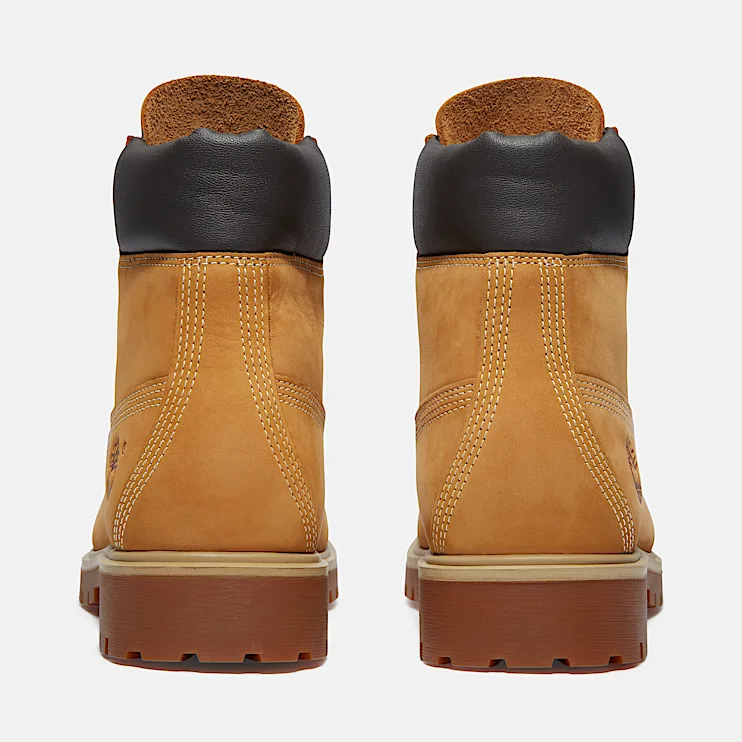 Mens Timberland 25 6Inch Waterproof Boot TBL Wheat Nubuck ALT5
