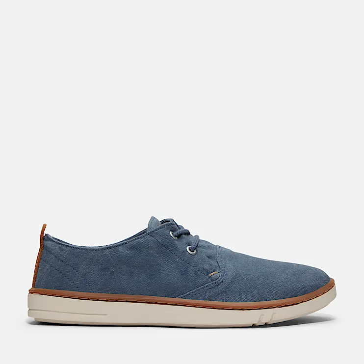 Mens Hookset Canvas Sneaker TBL Dark Blue Canvas HERO