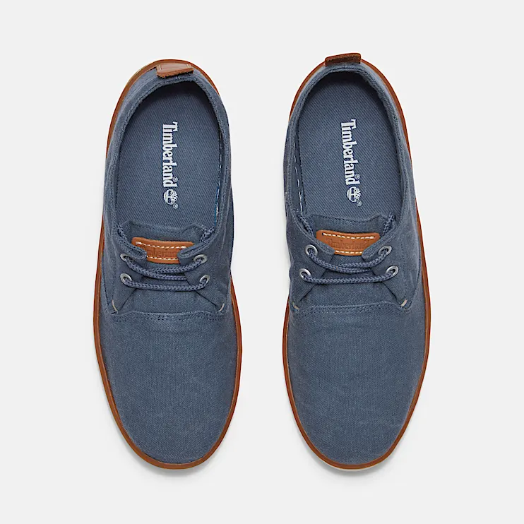 Mens Hookset Canvas Sneaker TBL Dark Blue Canvas ALT2