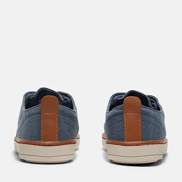 Mens Hookset Canvas Sneaker TBL Dark Blue Canvas ALT5