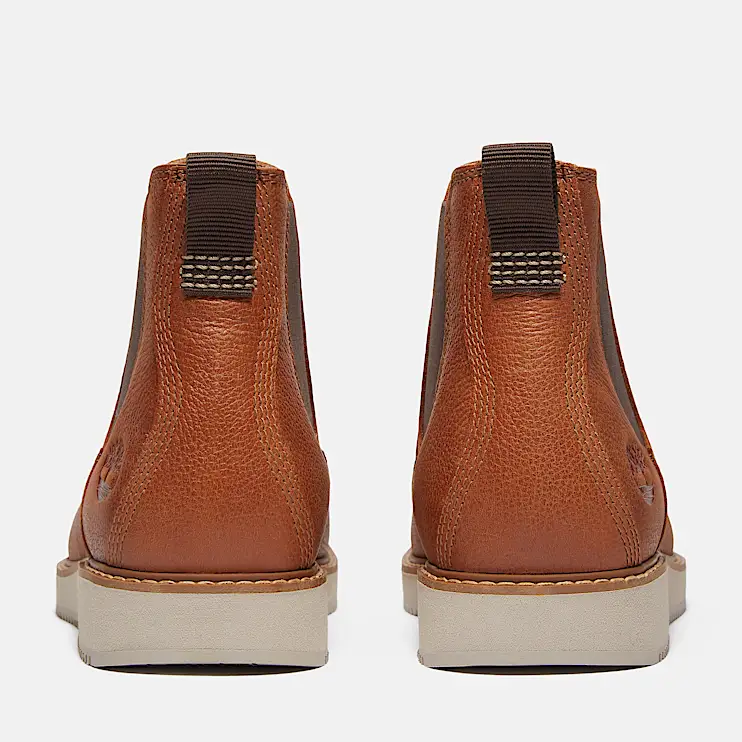 Mens Timberland Redwood Edge Essential Chelsea Boot TBL Brown FullGrain ALT5