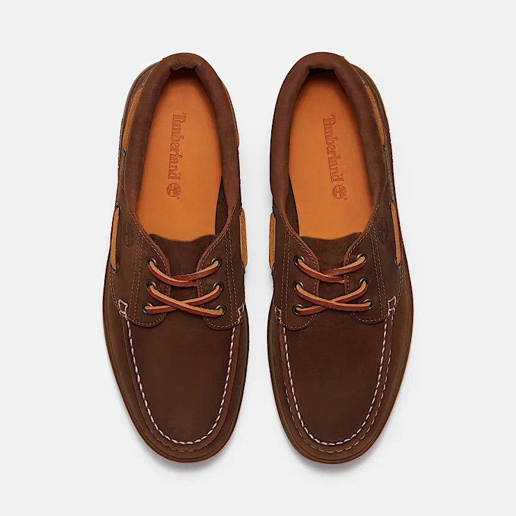 Mens Timberland Portofino Pier Boat Shoe TBL Taupe FullGrain ALT2