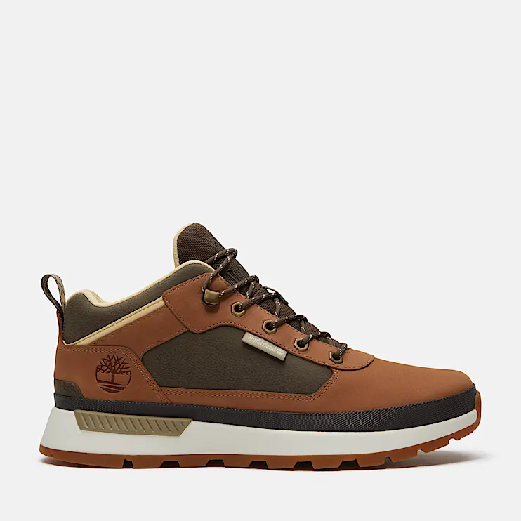 Mens Field Trekker Sneaker TBL Brown NubuckDark Brown HERO