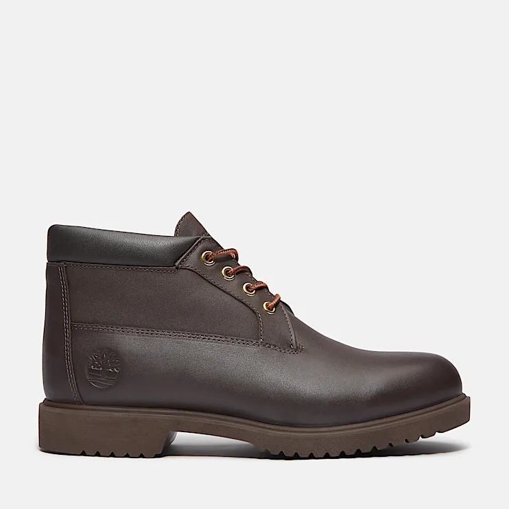 Mens Timberland 1973 Newman Waterproof Boot TBL Dark Brown FullGrain HERO