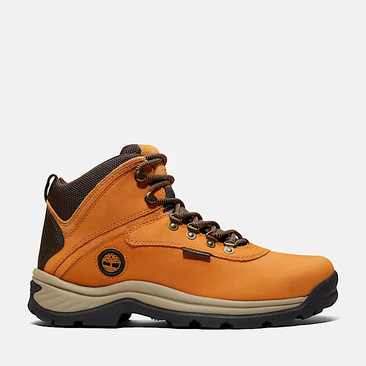 Mens White Ledge Mid Waterproof Hiking Boot TBL Wheat HERO
