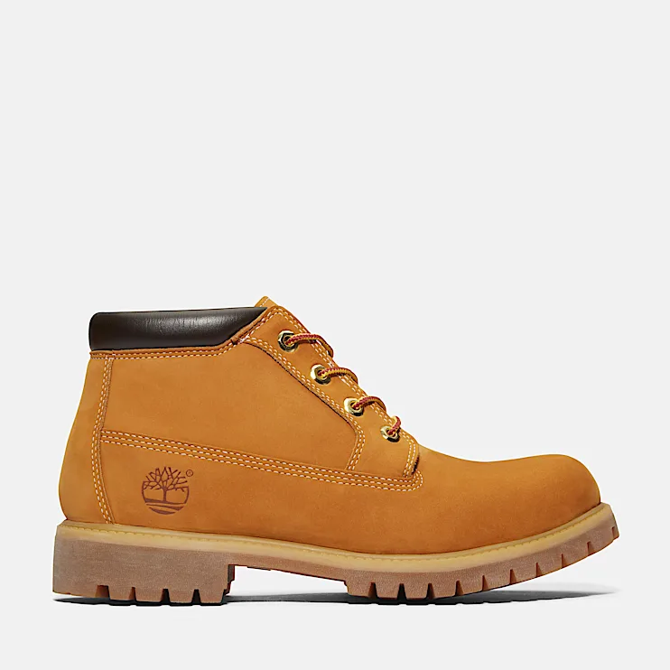 Mens Timberland Heritage Mid Waterproof Chukka Boot TBL Wheat HERO