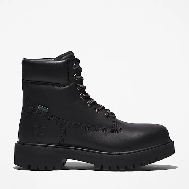 Mens Timberland PRO Direct Attach 6 Waterproof Insulated Work Boot TBL Black HERO