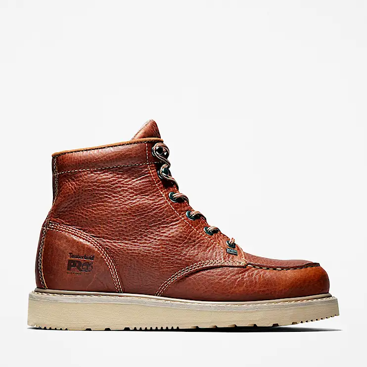 Mens Barstow 6 Work Boot TBL Brown HERO
