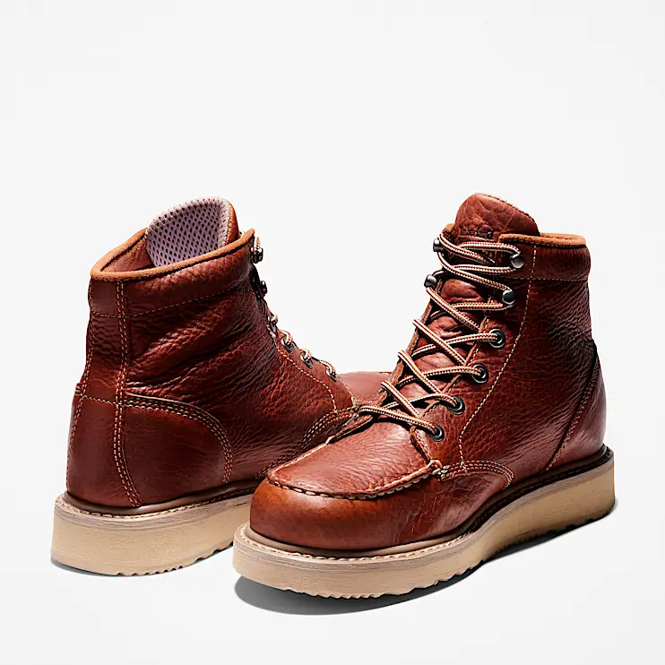 Mens Barstow 6 Work Boot TBL Brown ALT5
