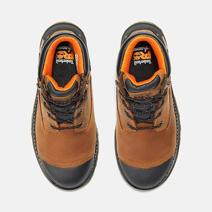 Mens Boondock 6 Waterproof Work Boot TBL Brown ALT2