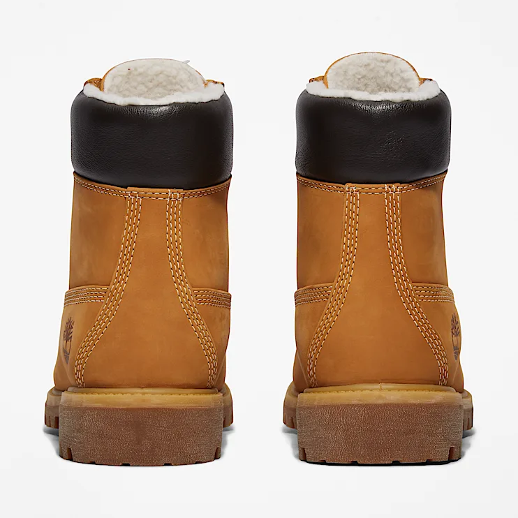 Mens Timberland Premium 6Inch Waterproof WarmLined Boot TBL Wheat ALT5