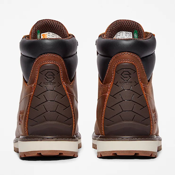 Mens Irvine 6 Work Boot TBL Brown ALT5